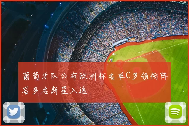 葡萄牙队公布欧洲杯名单C罗领衔阵容多名新星入选